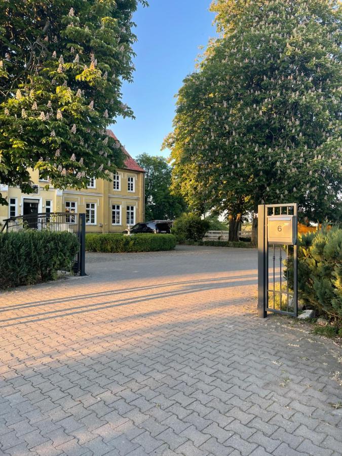 Ferienwohnung Mit Kamin Und Traumhafter Dachterrasse Mit Weitblick In Die Natur Neu Gaarz Eksteriør billede